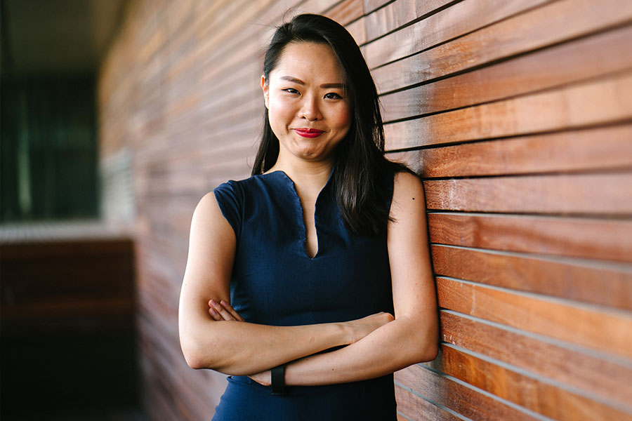 Business woman Nikauris Báez